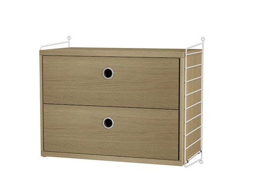 Bedroom A White/Oak