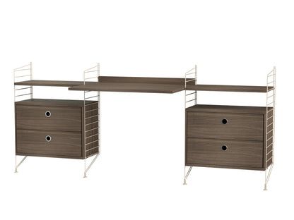 Workspace C Beige/Walnut - image 3