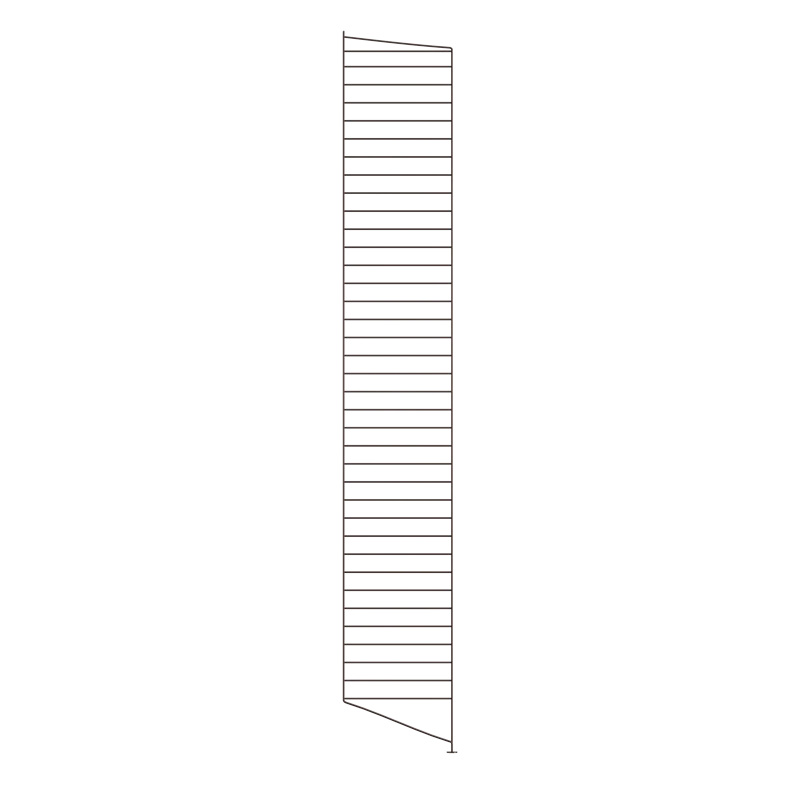Floor panel - D30 x H200, Dark brown, 1-pack
