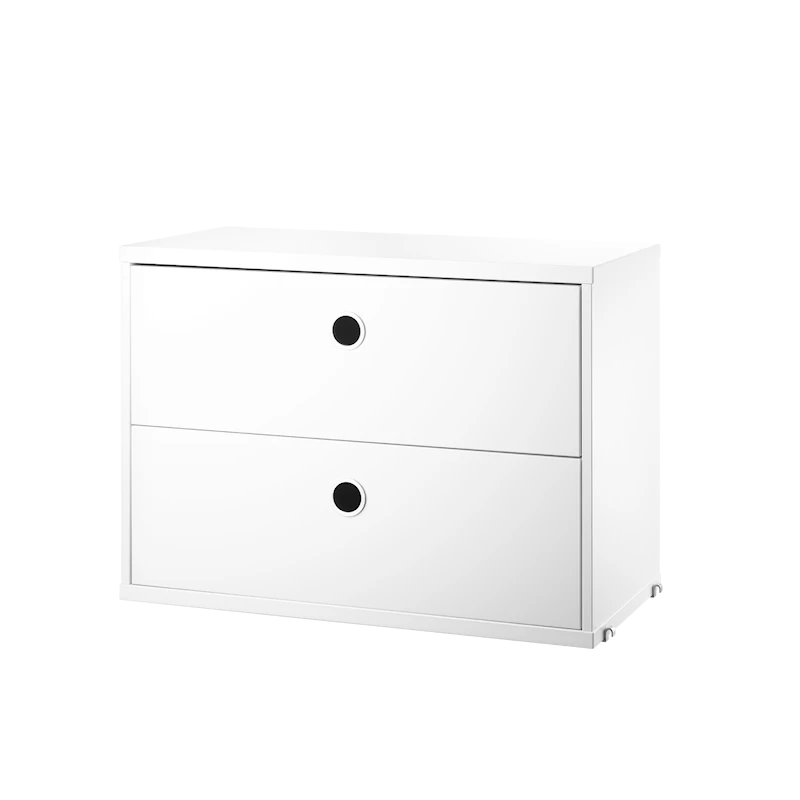 Chest of drawers - W58 x D30 x H42, White