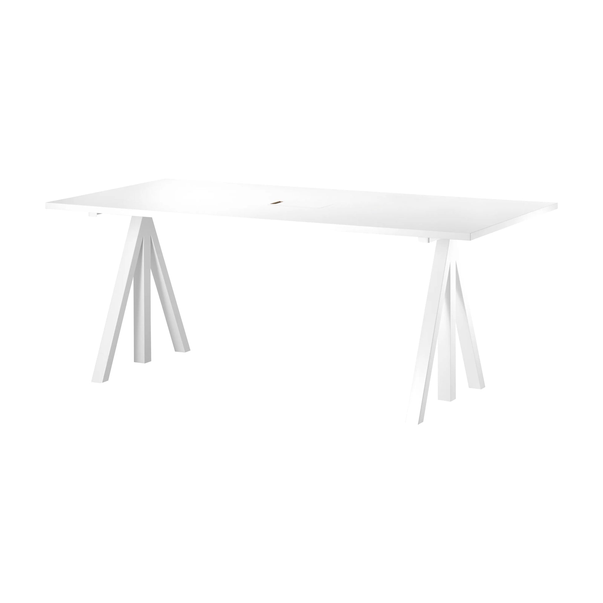 Work desks 180x90 White/White laminate - image 4