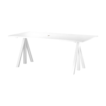 Work desks 180x90 White/White laminate - image 4