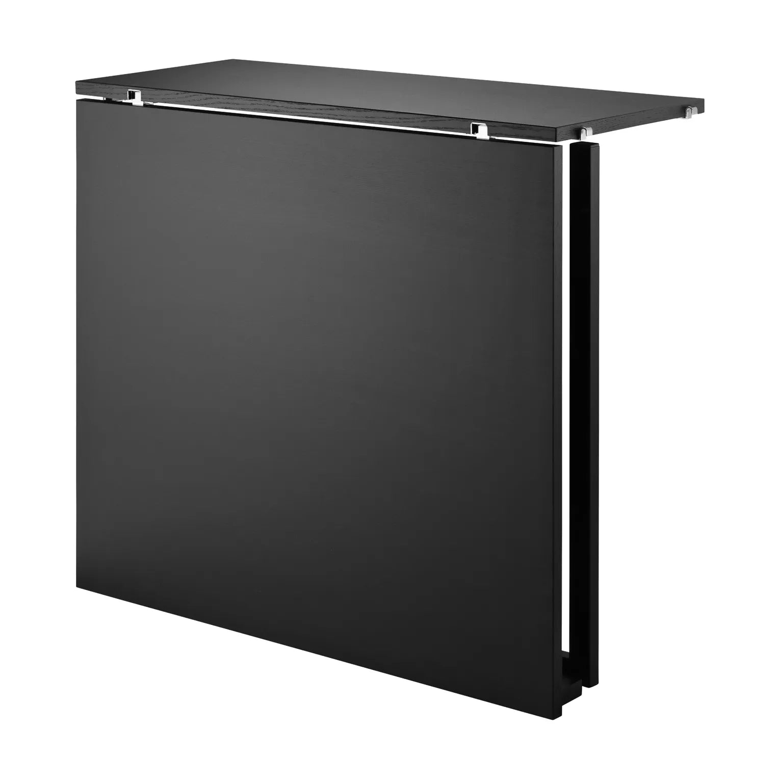 Folding table - W78 x D30 x H71, Black stained ash/Black - image 4