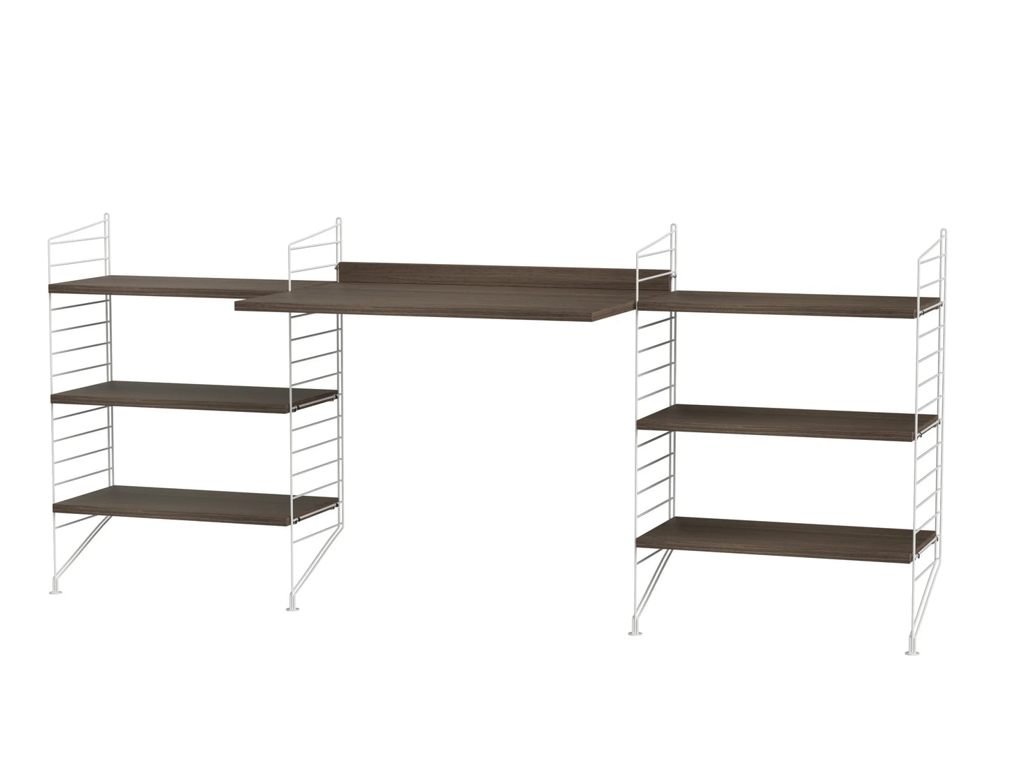 Workspace D White/Walnut - image 2