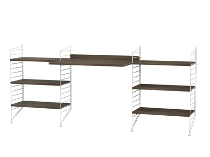 Workspace D White/Walnut - image 2