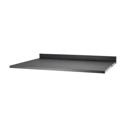 Work desk - W78 x D58, Black stained ash - image 4