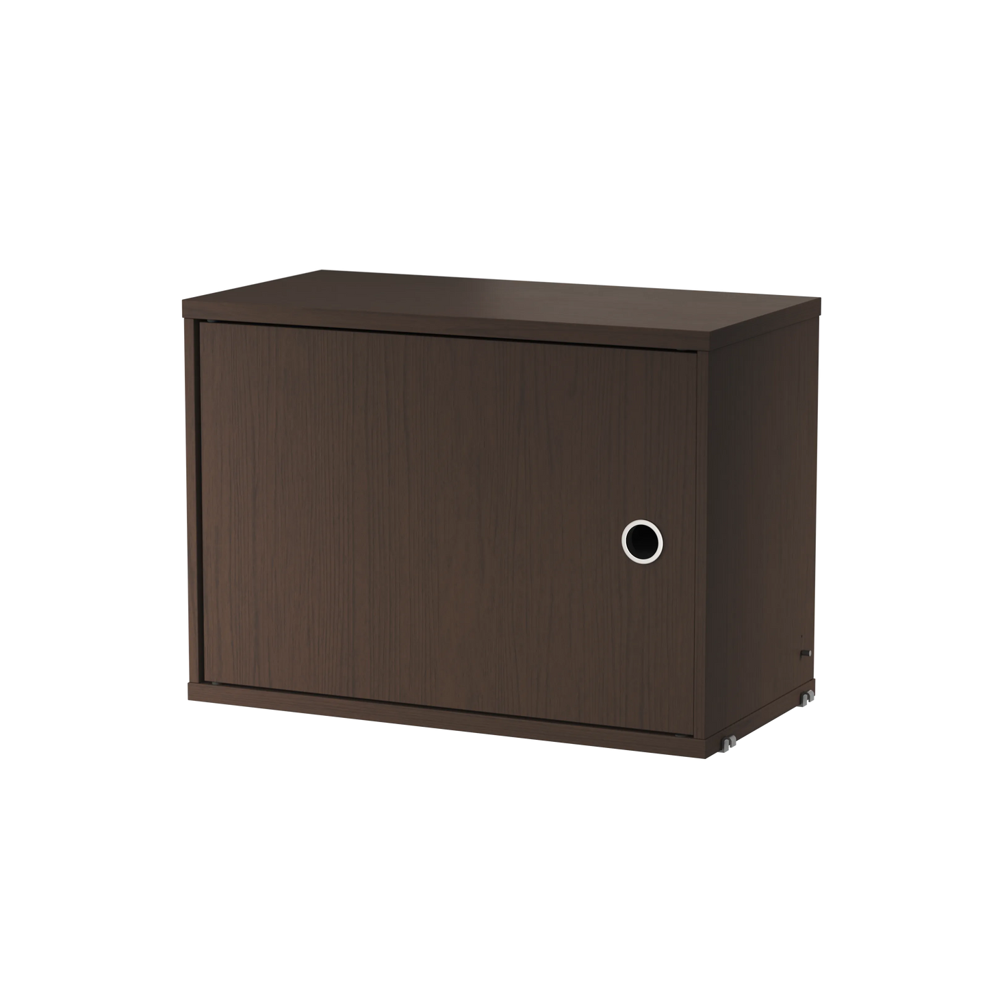 Cabinet with swing door - W58 x D30 x H42, Dark oak - image 2