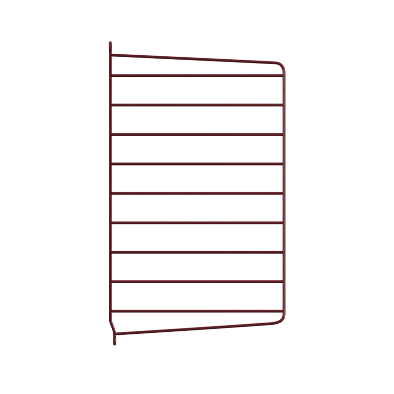 Wall panel - D30 x H50, Dark red, 1-pack