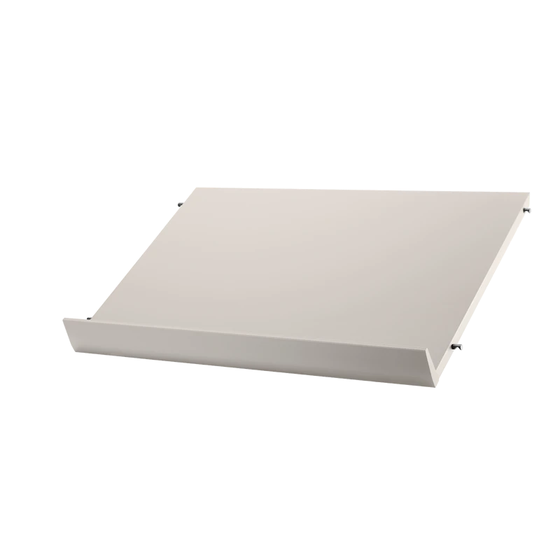 Magazine shelf solid - W58 x D30 x H15, Beige