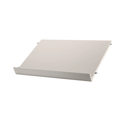Magazine shelf solid - W58 x D30 x H15, Beige - image 3