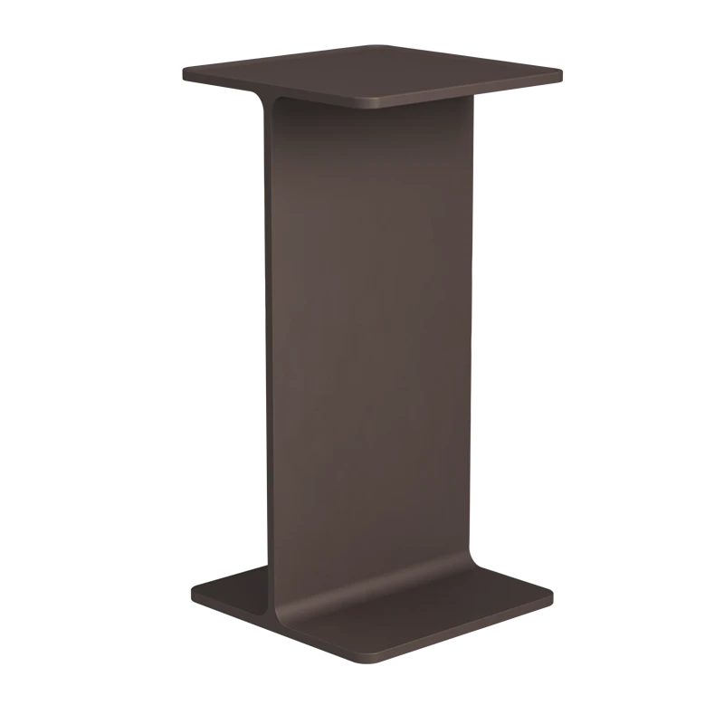Museum Pedestal - Dark brown