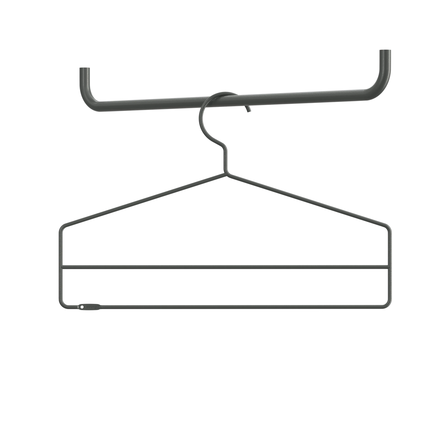 Coat-hanger - W41 x H26, Dark grey, 4-pack - image 2