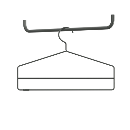 Coat-hanger - W41 x H26, Dark grey, 4-pack - image 2