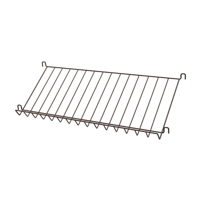 Magazine shelf metal - W78 x D30 x H15, Dark brown - image 3