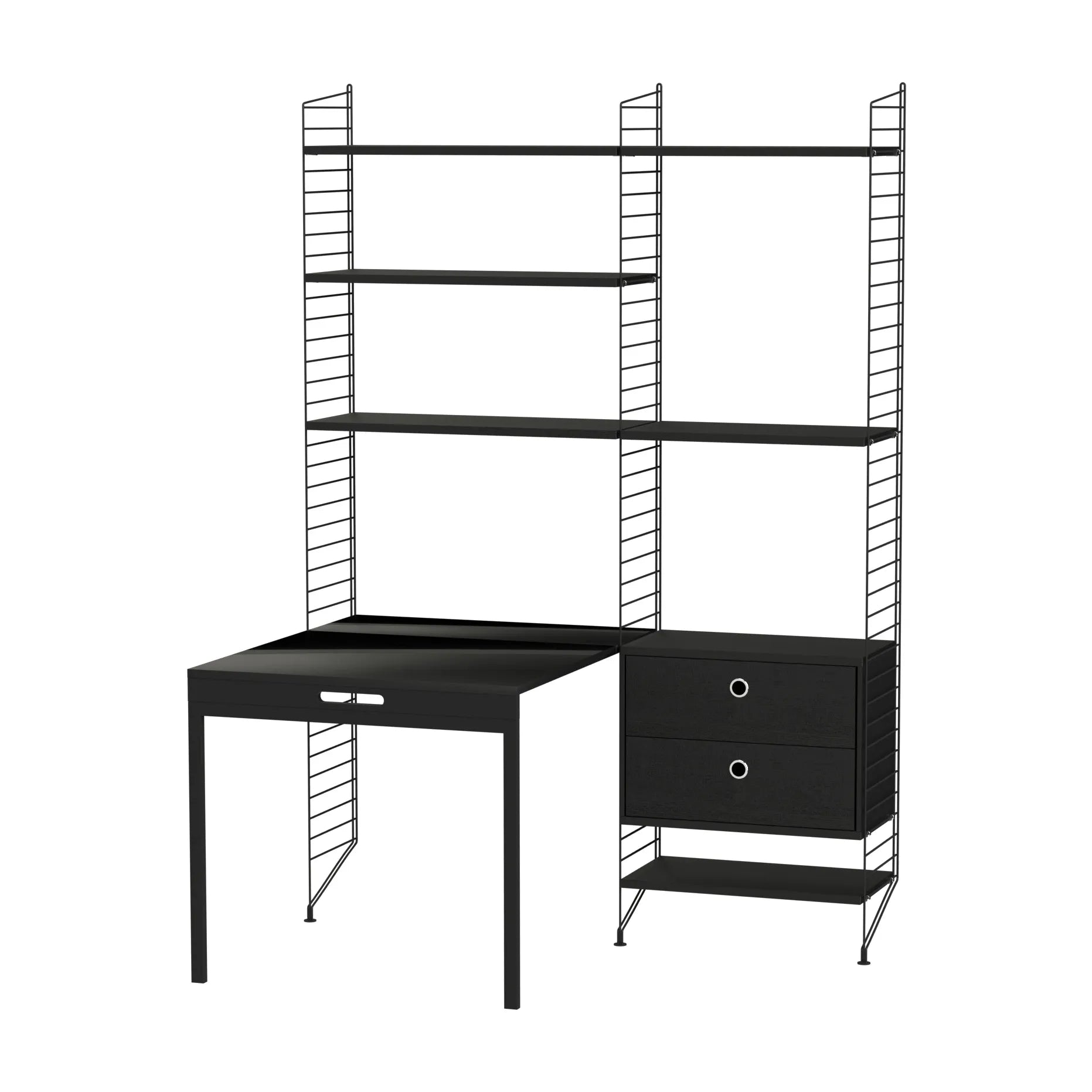 Workspace E Black/Black stained ash - image 4