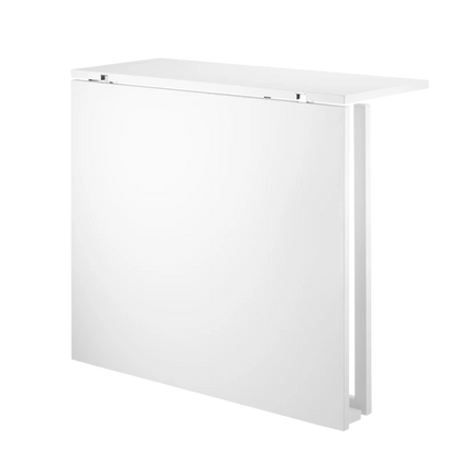 Folding table - W78 x D30 x H71, White/White