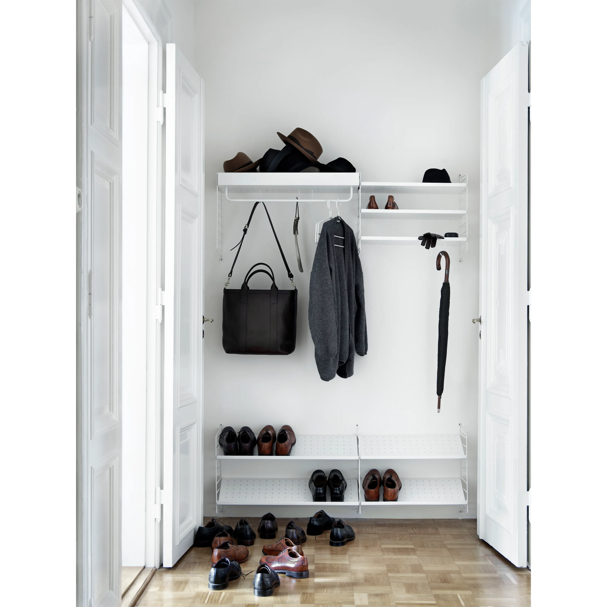 Shoe shelf - W58 x D30 x H10, White - image 2