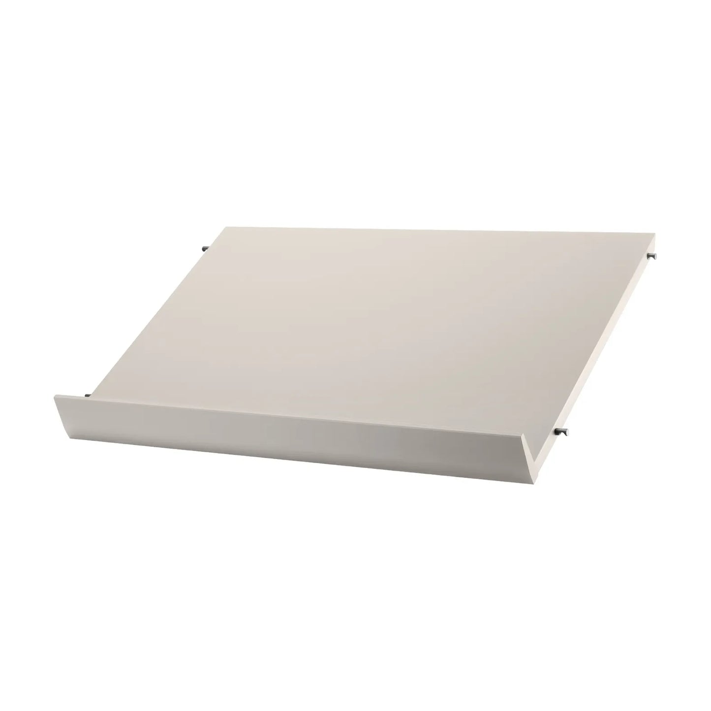 Magazine shelf solid - W58 x D30 x H15, Beige - image 4