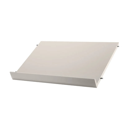 Magazine shelf solid - W58 x D30 x H15, Beige - image 4