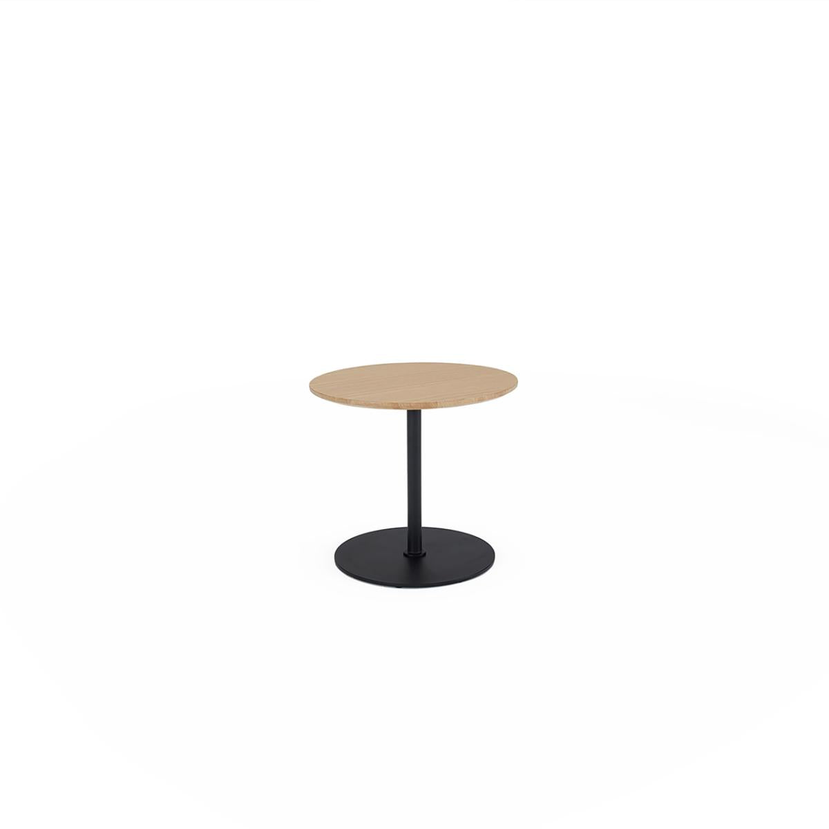 Kiffa Table Ø45 Oak Veneer - angle 1