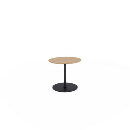 Kiffa Table Ø45 Oak Veneer - angle 1