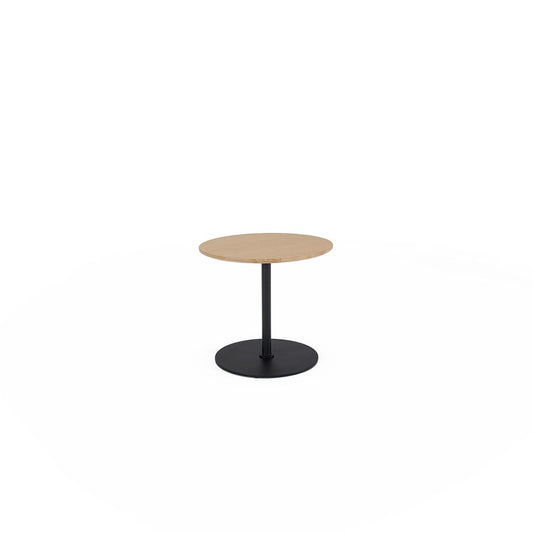 Kiffa Table Ø45 Oak Veneer - angle 1