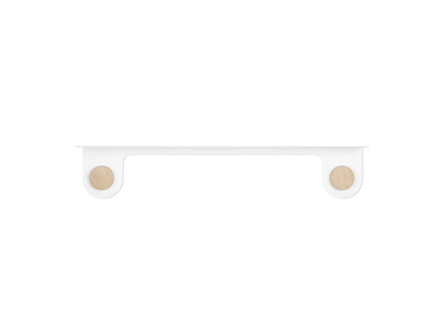 Hook Wall Shelf - Hook Wall Shelf 70 - Powder-coated steel RAL 9016 White
