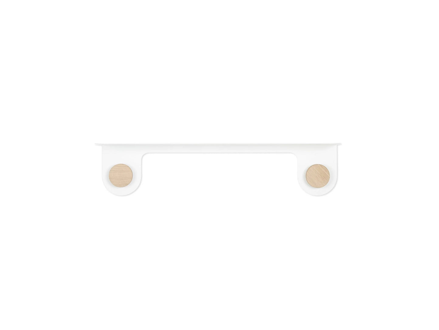 Hook Wall Shelf - Hook Wall Shelf 60 - Powder-coated steel RAL 9016 White