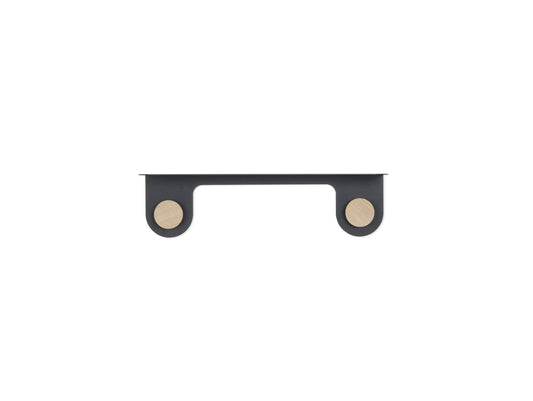 Hook Wall Shelf - Hook Wall Shelf 50 - Powder-coated steel RAL 9005 Black