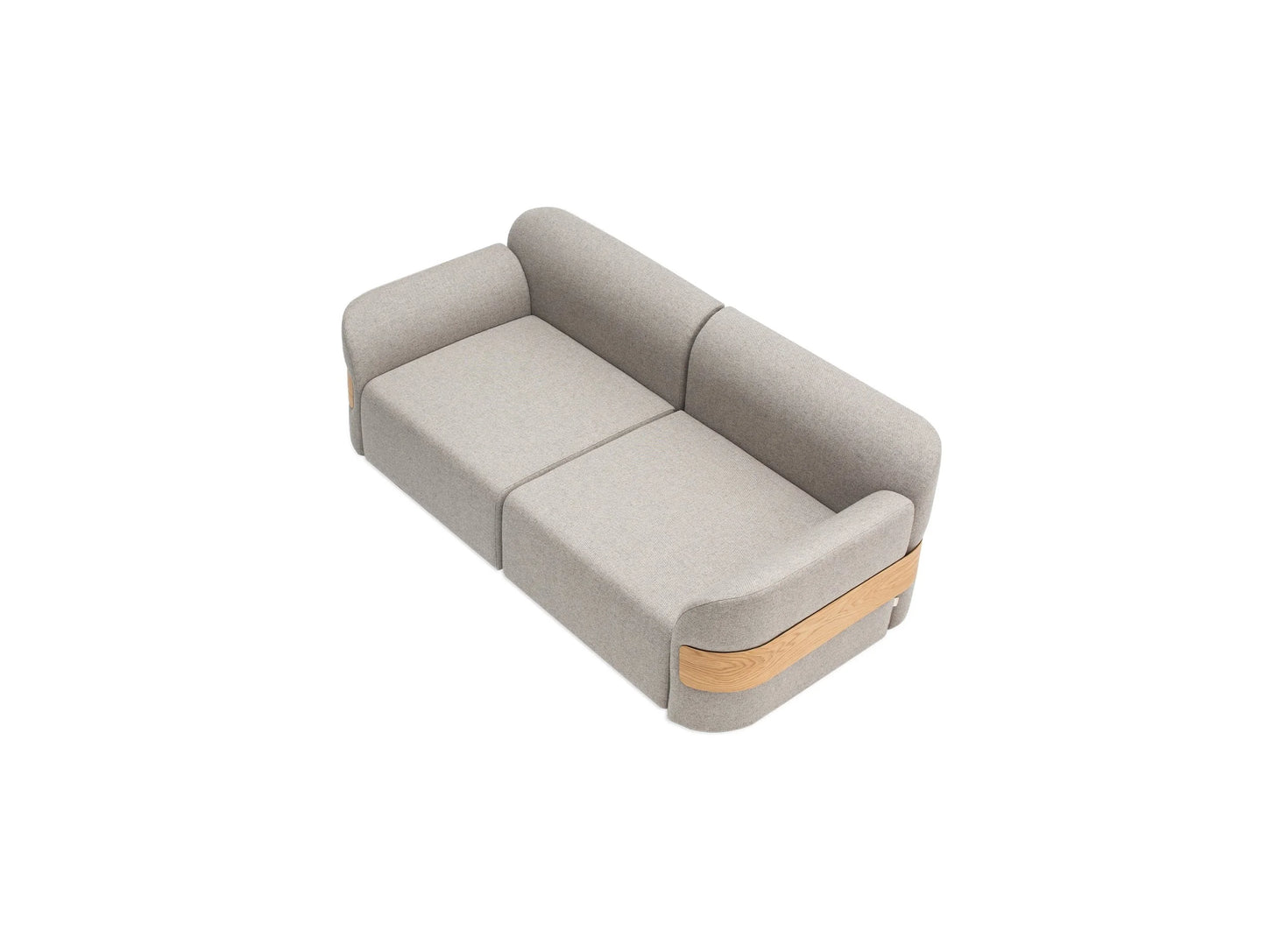 Hugg Modular Sofa - Hugg Pillow 50 x 40 - Yoredale UDA08 Gayle