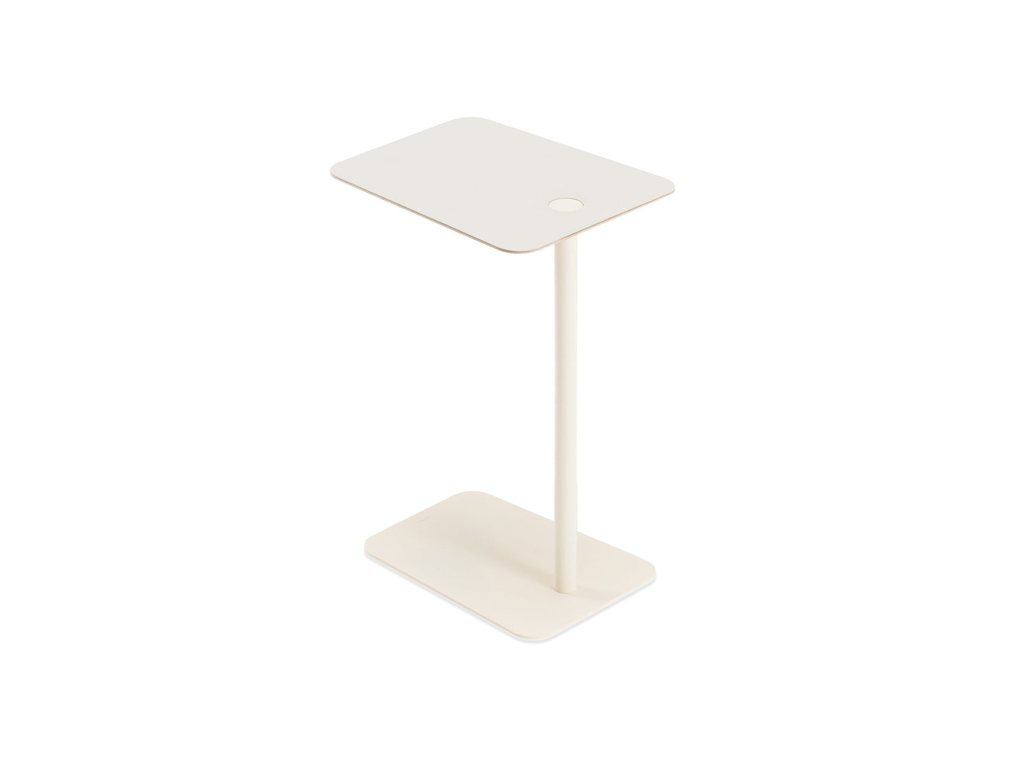 Loop Side Table - Loop Side Table - Linoleum Nero (Black) Powder-coated steel RAL 9005 Black