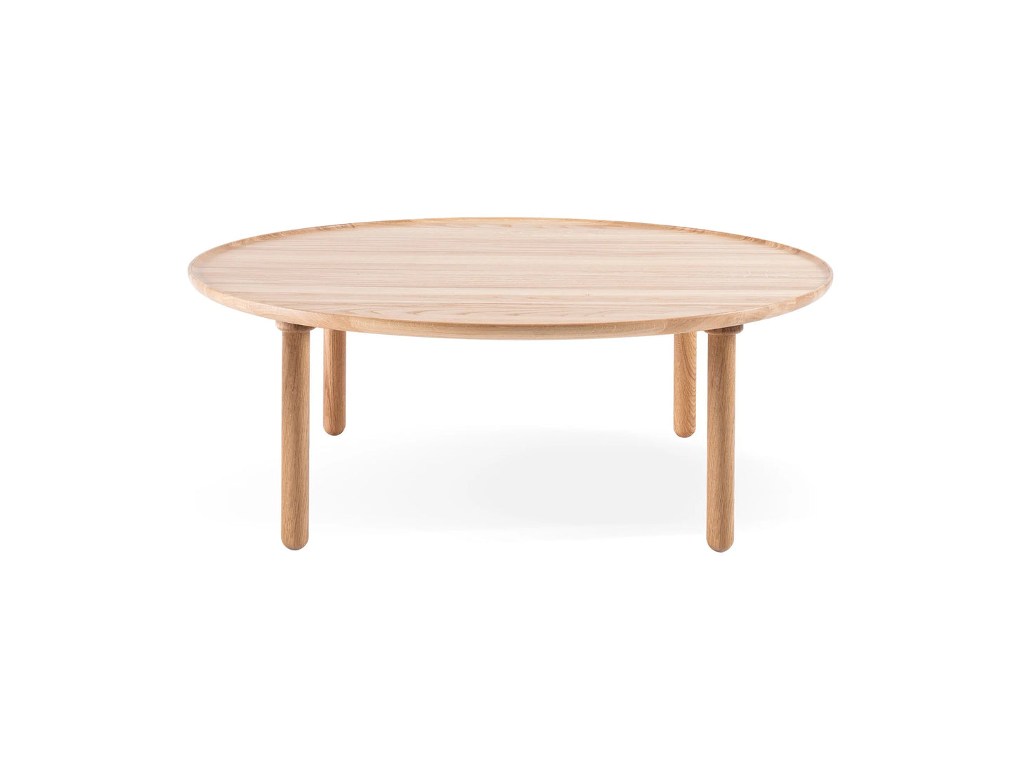 Mu Coffee Table - Mu Coffee Table Ø100 - Oiled Oak White Oil