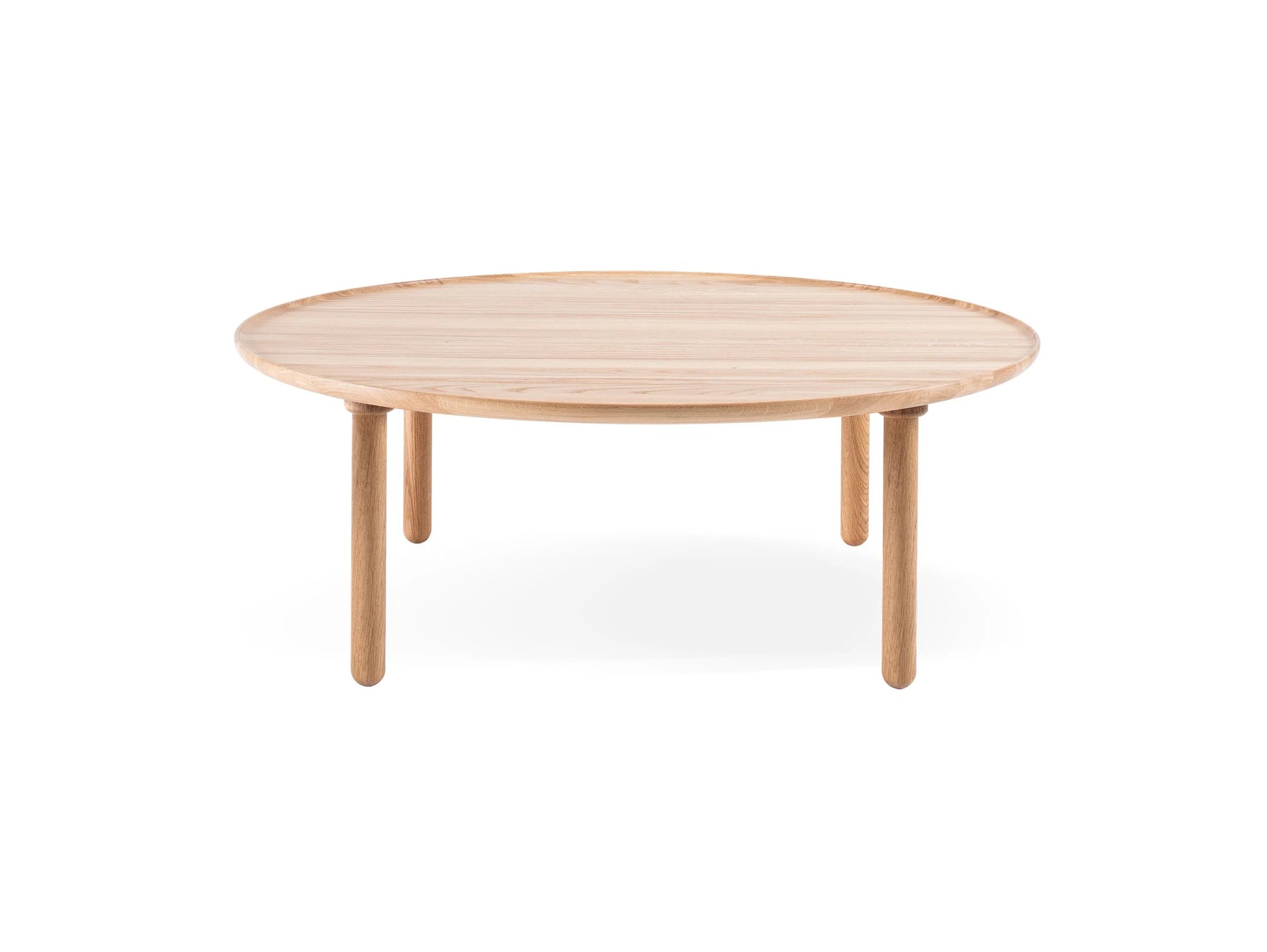 Mu Coffee Table - Mu Coffee Table Ø100 - Oiled Oak White Oil