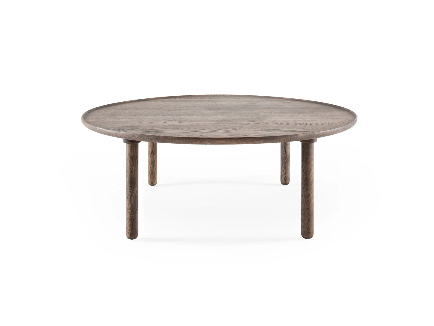 Mu Coffee Table - Mu Coffee Table Ø100 - Oiled Oak Smoked Oak Oil