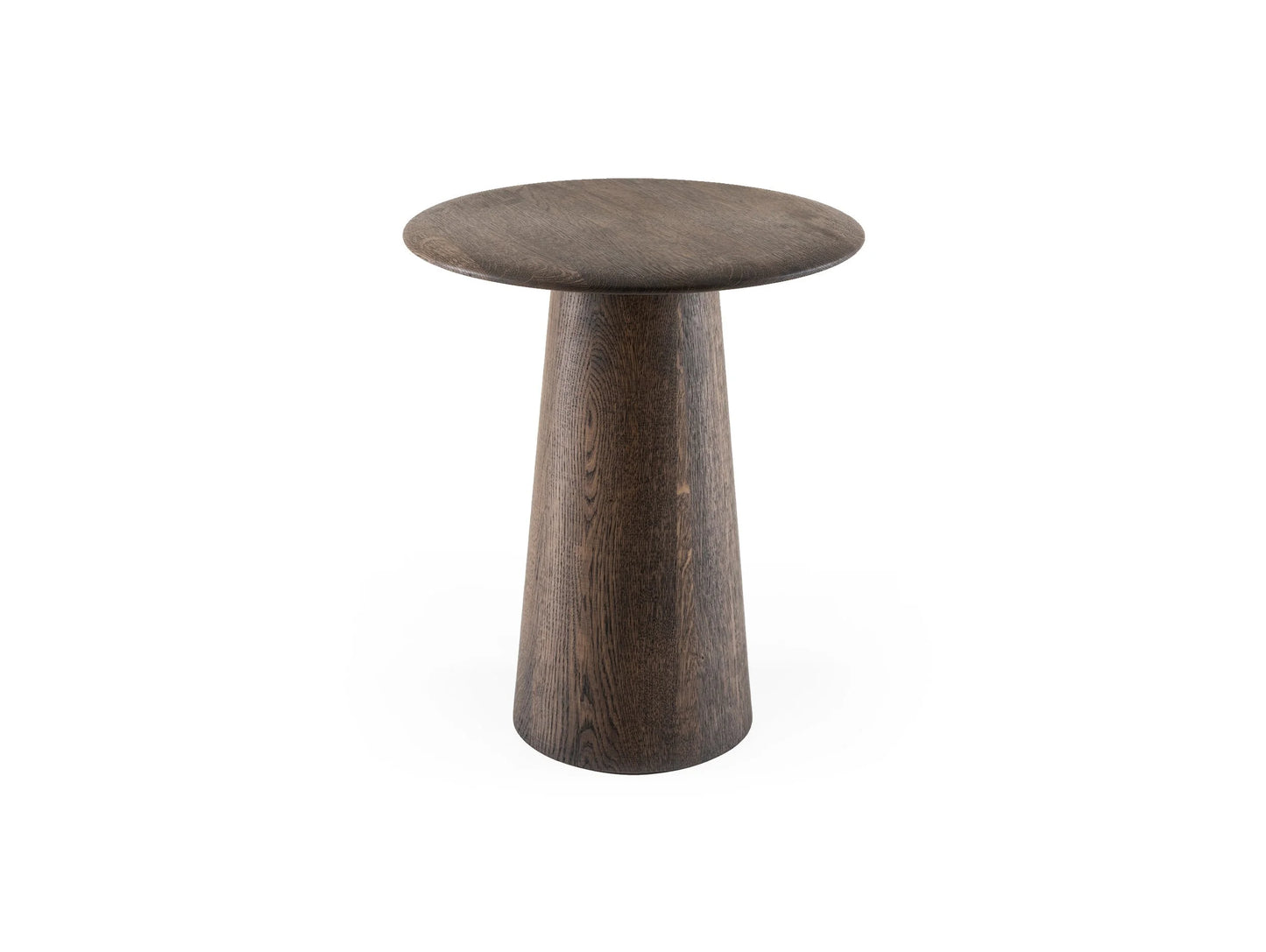Mushroom Coffee & Side Table - Mushroom Side Table Ø40 - Oiled Oak Smoked Oak Oil