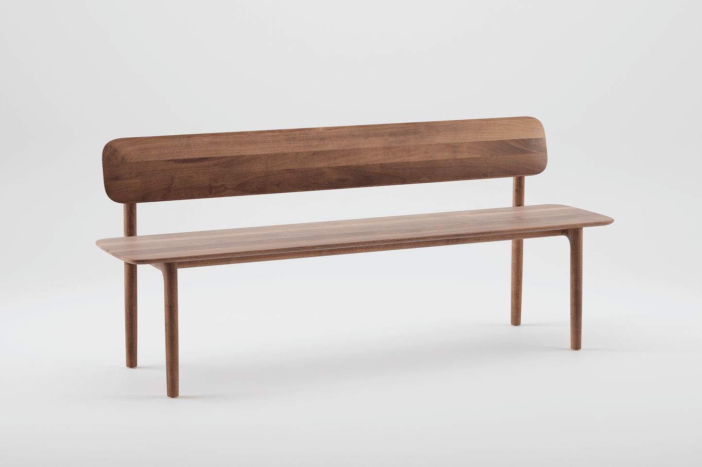 Neva bench with backrest - image 4