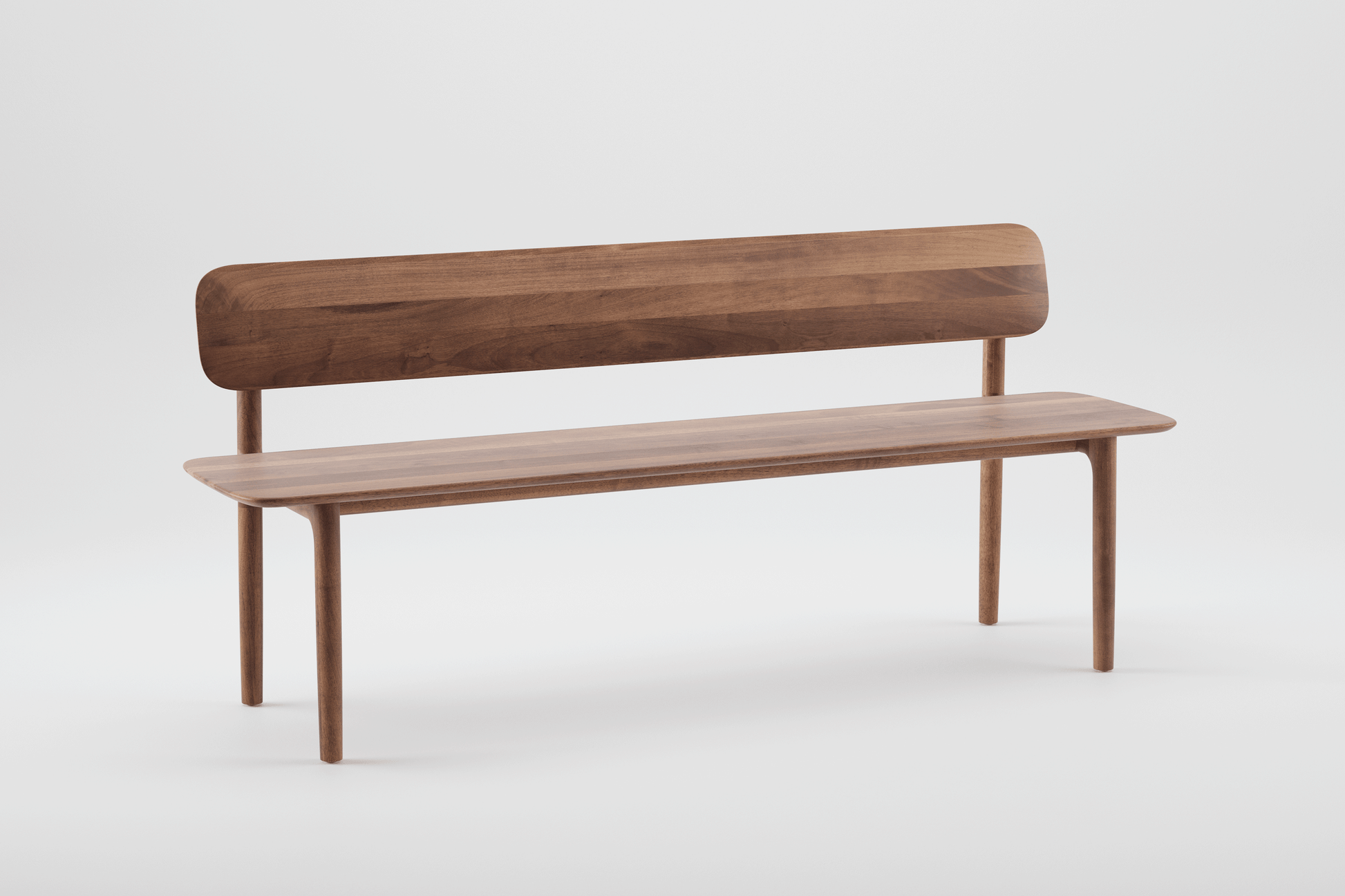 Neva bench with backrest - image 4