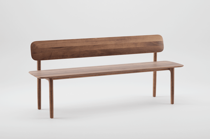 Neva bench with backrest - image 4