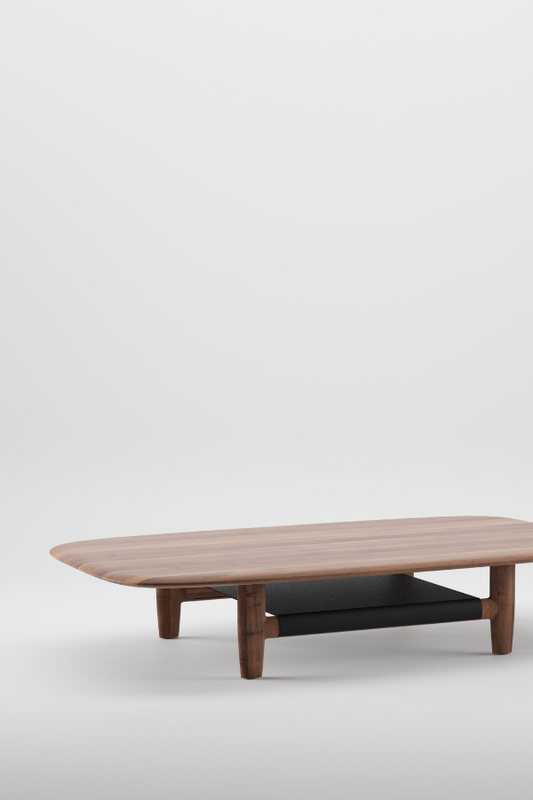 Nila leather coffee table - image 1