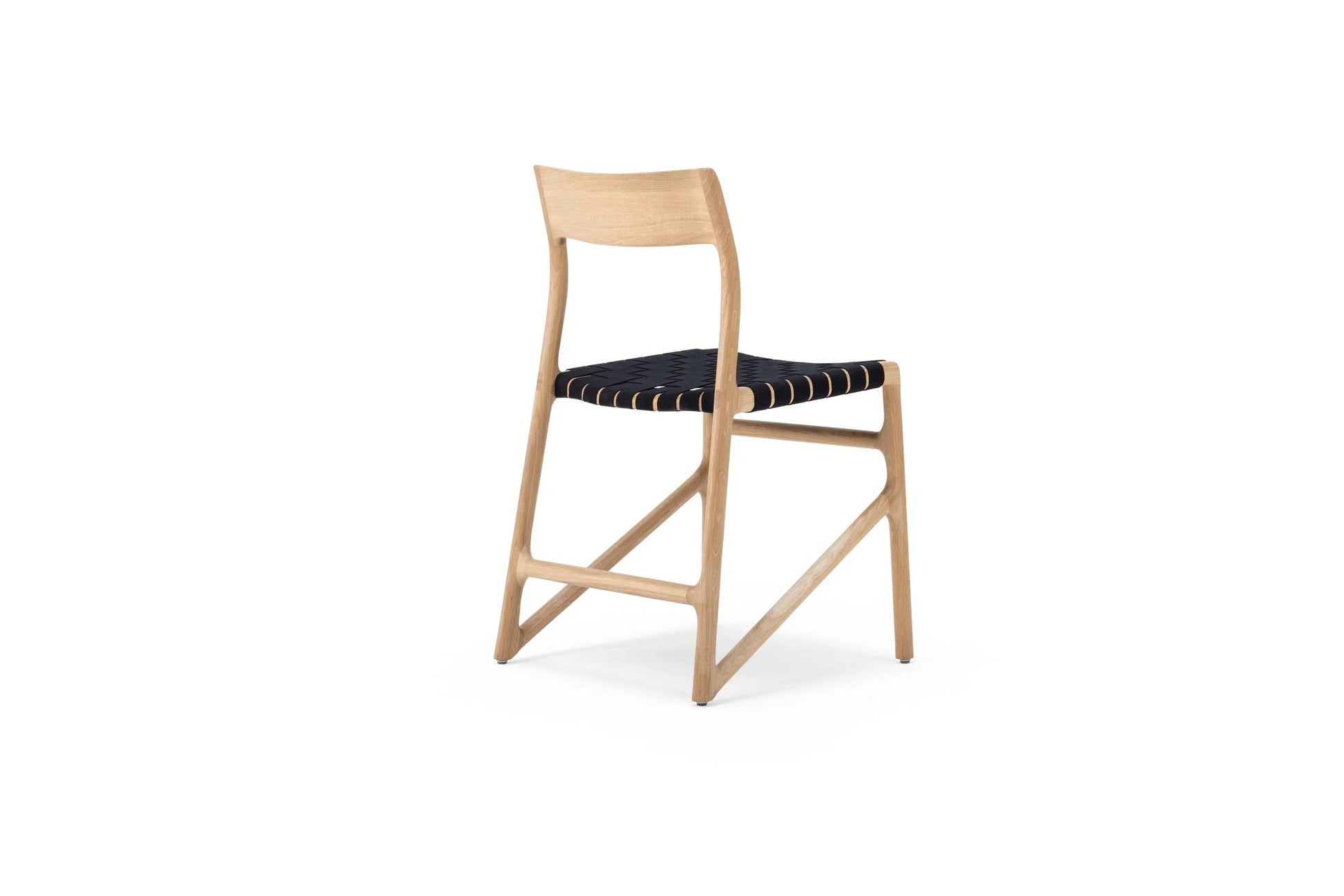 Fawn Chair - Fawn Chair - Canvas weave - Oiled Oak - White Oil