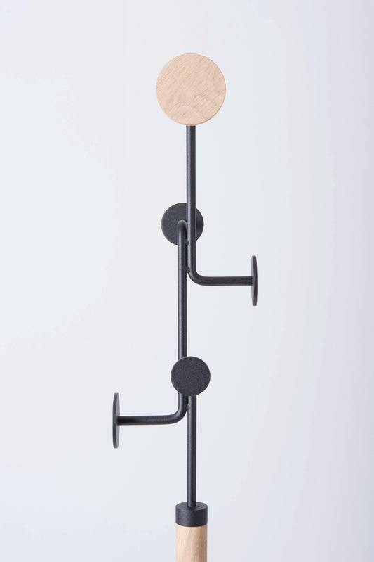 Hook Coat Stand - Hook Coat Stand - Powder-coated steel RAL 9005 Black