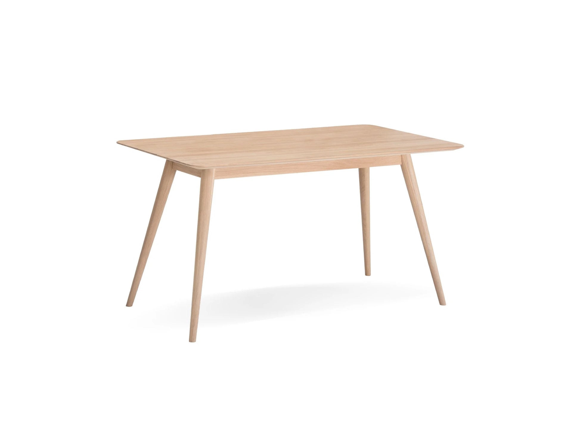 Stafa Desk - Stafa Desk Without Shelf - Oiled Oak White Oil